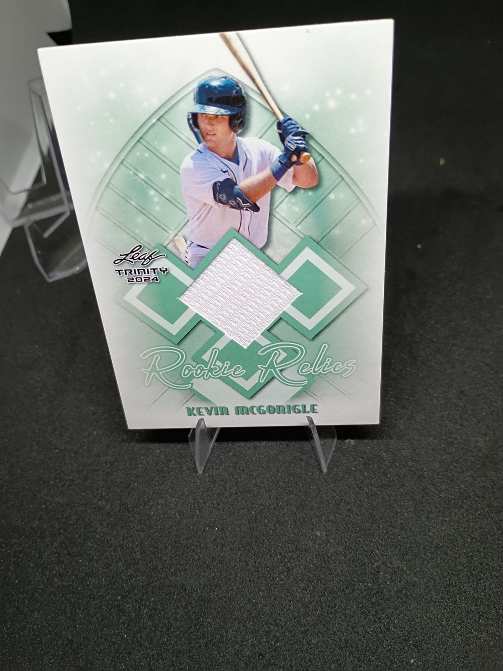 2024 Leaf Trinity Kevin McGonigle Rookie Relics Patch RC #RR-44 Detroit...